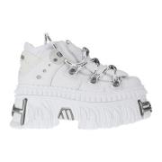 Edgy Platform Sneakers Vetements , White , Dames