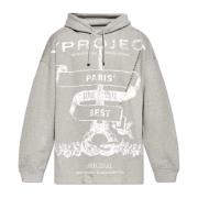 Hoodie met logo Y/Project , Gray , Heren