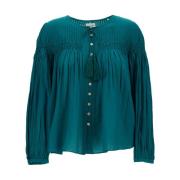 Groene Abadi Shirts Isabel Marant Étoile , Green , Dames