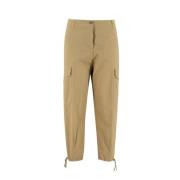 Straight Trousers Aspesi , Beige , Dames