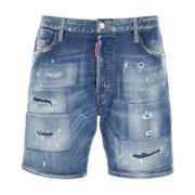 Stijlvolle Shorts voor Heren Dsquared2 , Blue , Heren