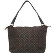 Pre-owned Canvas louis-vuitton-bags Louis Vuitton Vintage , Gray , Dam...