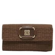 Pre-owned Canvas wallets Givenchy Pre-owned , Brown , Dames