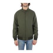 Ol51 Royston Casual Bomberjack Barbour , Green , Heren