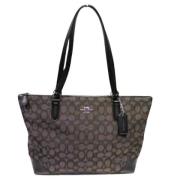 Pre-owned Canvas totes Coach Pre-owned , Gray , Dames