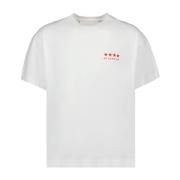4G Wit T-shirt Givenchy , White , Heren