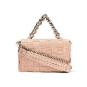 Hanoi Vegan Leren Tas Casadei , Pink , Dames