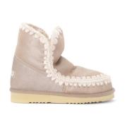 Eskimo 18 Metallic Stone Schapenvachtlaars Mou , Gray , Dames