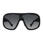 Pre-owned Fabric sunglasses Moncler Pre-owned , Black , Dames