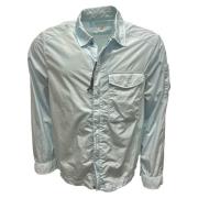 Chrome R Overshirt, Blauw C.p. Company , Blue , Heren