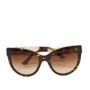 Pre-owned Acetate sunglasses Dolce & Gabbana Pre-owned , Brown , Dames