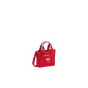 Rode Mini Tote Tas met Schouderband Kenzo , Red , Dames