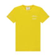 Pusha Gele T-shirt In Gold We Trust , Yellow , Heren