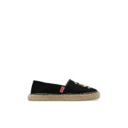 Espadrilles met logo Kenzo , Black , Dames