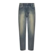 ‘Asagao’ rechte pijp jeans Kenzo , Blue , Heren