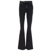 Maya Skinny Katoenen Jeans 3X1 , Black , Dames
