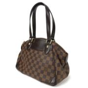 Pre-owned Canvas louis-vuitton-bags Louis Vuitton Vintage , Brown , Da...