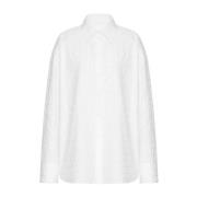 Witte Overhemden Valentino Garavani , White , Dames