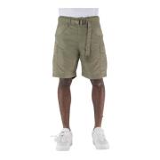 Nylon Twill Bermuda Shorts Sacai , Green , Heren