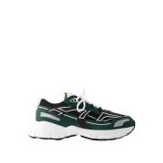 Groen/Zwarte Leren Trail Sneakers Axel Arigato , Green , Heren