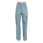 Cargo Stijl Dames Jeans Calvin Klein Jeans , Blue , Dames