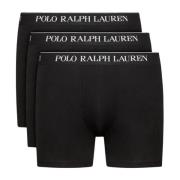 Heren Logo Elastische Boxerset Ralph Lauren , Black , Heren