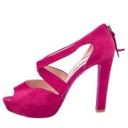 Pre-owned Suede sandals Miu Miu Pre-owned , Pink , Dames