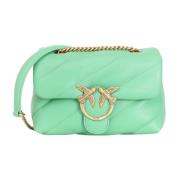 Mintgroene Mini Love Bag Puff Pinko , Green , Dames