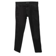 Pre-owned Cotton jeans Dolce & Gabbana Pre-owned , Black , Dames