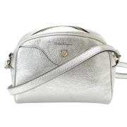 Pre-owned Leather crossbody-bags Salvatore Ferragamo Pre-owned , Gray ...
