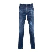 Pantalon 5 Zakken Jeans Dsquared2 , Blue , Heren
