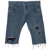 Pre-owned Cotton bottoms Balmain Pre-owned , Blue , Dames