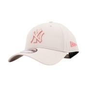 Team Outline Cap New Era , Beige , Heren