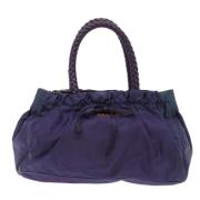 Pre-owned Fabric prada-bags Prada Vintage , Purple , Dames