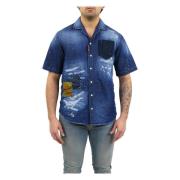 Shirt Dsquared2 , Blue , Heren