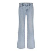 Lucy Wide Jeans - Faded Light Blue Fabienne Chapot , Blue , Dames