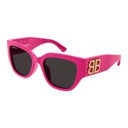 Bb0323Sk 005 Sunglasses Balenciaga , Pink , Dames