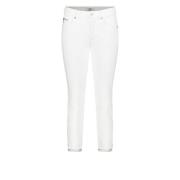Rich Slim Licht Denim Jeans MAC , White , Dames