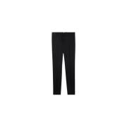 Zwarte Cigarette Broek Ami Paris , Black , Heren