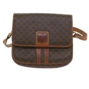 Pre-owned Canvas celine-bags Celine Vintage , Brown , Dames