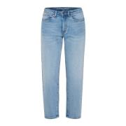 Hoge Rechte Y Jeans, Lichtblauwe Retro Wassing My Essential Wardrobe ,...