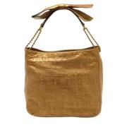 Pre-owned Leather handbags Carolina Herrera Pre-owned , Yellow , Dames