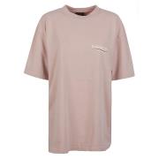 Roze Politieke Campagne T-shirts en Polos Balenciaga , Pink , Dames