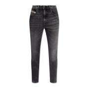 1984 Slandy-High jeans Diesel , Gray , Dames