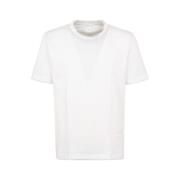 Klassieke Crew-neck T-shirts Eleventy , White , Heren