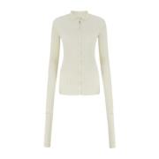 Katoenmix Cardigan Quira , White , Dames