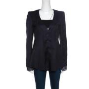 Pre-owned Fabric outerwear Armani Pre-owned , Blue , Dames