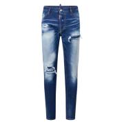 Veelzijdige Skinny Jeans Dsquared2 , Blue , Heren