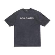 Onyx Logo T-shirt A-Cold-Wall , Gray , Heren