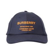 Logo Geborduurde Baseballpet Burberry , Blue , Dames